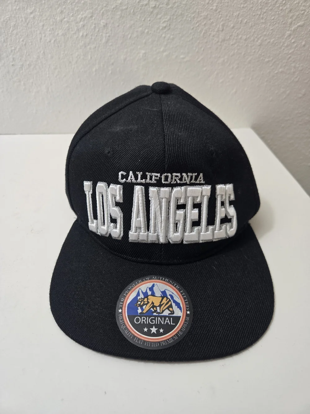 California Los Angeles Black Snapback Hat